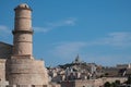 Marseille vieux port in summer season Royalty Free Stock Photo