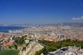 Marseilles city Royalty Free Stock Photo