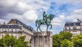 Marshal Foch statue Place de Trocadero Paris France
