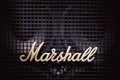 Marshall Logo on Bass Speaker