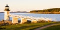 Marshall Point Lighthouse, Maine, USA Royalty Free Stock Photo