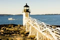 Marshall Point Lighthouse, Maine, USA Royalty Free Stock Photo