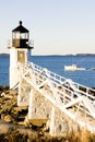 Marshall Point Lighthouse, Maine, USA Royalty Free Stock Photo