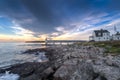 Marshall Point Lighthouse Shoreline and Keepers House