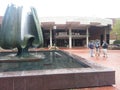 Marshall Univesity Memorial Fountain and Memorial Student Center