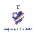 Marshallese flag patriotic t-shirt design.