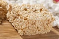 Marshmallow Crispy Rice Treat Royalty Free Stock Photo