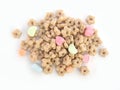 Marshmallow kids cereal Royalty Free Stock Photo