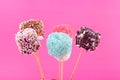 Marshmallow pops Royalty Free Stock Photo