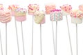 Marshmallow pops Royalty Free Stock Photo
