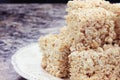 Marshmallow and Rice Cereal Bars