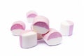 Marshmallow sweet isolated