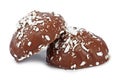 Marshmallows in chocolate