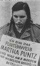 Marta Puntz from Savinya partisan detachment captured 7. nov 1942