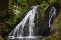 Martental, Germany - 06 02 2022: Waterfall in Martental, all streams in speedshot