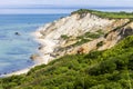 Gay Head cliffs, Martha`s Vineyard, Massachusetts Royalty Free Stock Photo