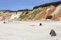 Gay Head cliffs, Martha`s Vineyard, Massachusetts Royalty Free Stock Photo