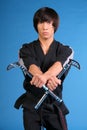 Martial Artist Royalty Free Stock Photo
