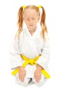 Martial arts girl