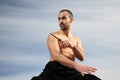 Martial arts instructor Royalty Free Stock Photo