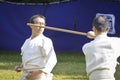 Martial arts show in Tokyo, Japan