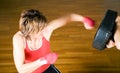 Martial Arts Sparring Punch Royalty Free Stock Photo