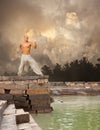 Martial Arts Tranquility Background