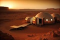 martian colony on planet mars