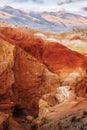 `Martian` landscapes. Chui steppe, Kyzyl-Chin valley