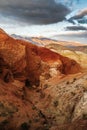 `Martian` landscapes. Chui steppe, Kyzyl-Chin valley