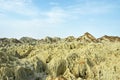 The landscape of Miniature Martian Mountains in Chabahar , Iran Royalty Free Stock Photo