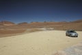 Martian terrain in the desert