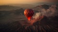 Martian Volcano: Stunning Shots with Sony A9 and Volumetric Lighting