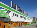 Leroy Merlin front store. It`s a large french chain, retailer for gardening and home improvement.