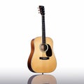 Martin D 28 acoustic guitar Royalty Free Stock Photo