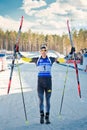 Martin Fourcade (FRA) after finish