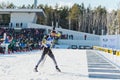 Martin Fourcade (FRA) before a firing line