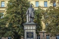 Martin Kopecky monument in Pilsen city, Czech Republic Royalty Free Stock Photo