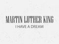 Martin Luther King Day. I have a dream. Festive background for a poster, a banner in grunge style. Vector Royalty Free Stock Photo