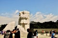 The MLK Jr. Memorial Attracts A Crowd