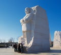 The Martin Luther King, Jr. Memorial in Washington DC, USA Royalty Free Stock Photo