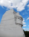 Martin Luther King Jr. monument in Washington DC Royalty Free Stock Photo