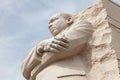 Martin Luther King, jr. overlooking Tidal Basin Royalty Free Stock Photo