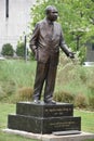 Martin Luther King Jr statue at McGovern Centennial Gardens at Hermann Park in Houston, Texas
