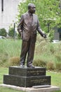 Martin Luther King Jr statue at McGovern Centennial Gardens at Hermann Park in Houston, Texas