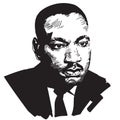 Martin Luther King Royalty Free Stock Photo