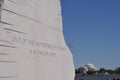 Martin Luther King Memorial, Washington, DC Royalty Free Stock Photo