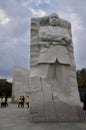 The Martin Luther King Memorial. Washington, DC, USA. April 16, 2015. Royalty Free Stock Photo