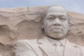 WASHINGTON DC, USA - AUGUST 15, 2021: Close up of Martin Luther King Memorial Statue in Washington DC Royalty Free Stock Photo