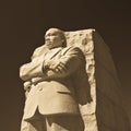 Martin Luther King Statue Royalty Free Stock Photo